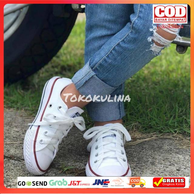 Sepatu Sneakers Converse (BISA COD) Ready Anak &amp; Dewasa / Sepatu Converse Anak / Sepatu Anak Sekolah / Sneakers Anak / Sepatu Anak Perempuan / Sepatu Unisex / Sepatu Anak Laki-laki