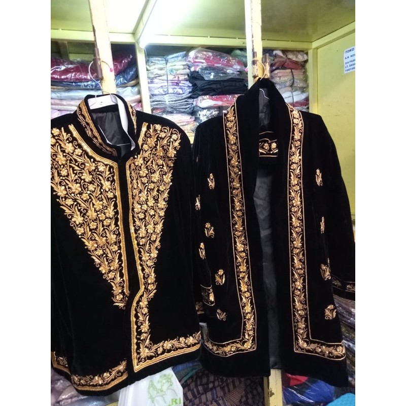 Baju bludru gim kawat jogja/kebaya bludru gim