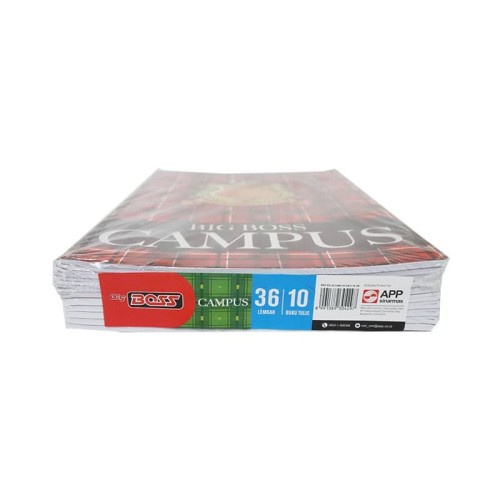 

Buku Tulis Big Boss Campus 36 Lembar (harga 10 buku)