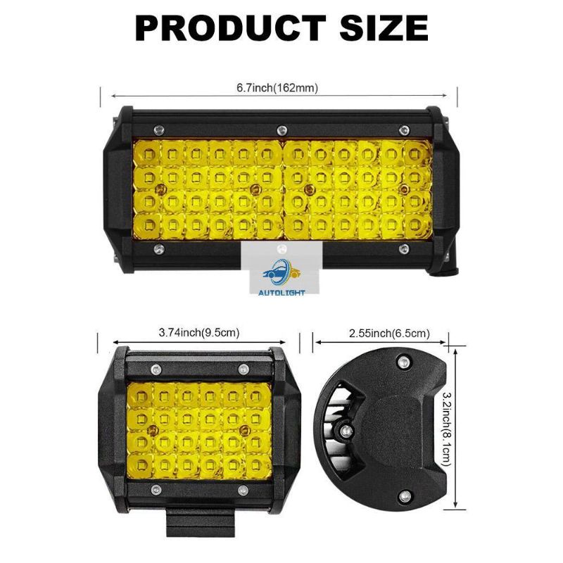 Lampu Tembak Sorot LED Bar CWL 144 Watt Mobil Motor 12V Dan 24V Worklight