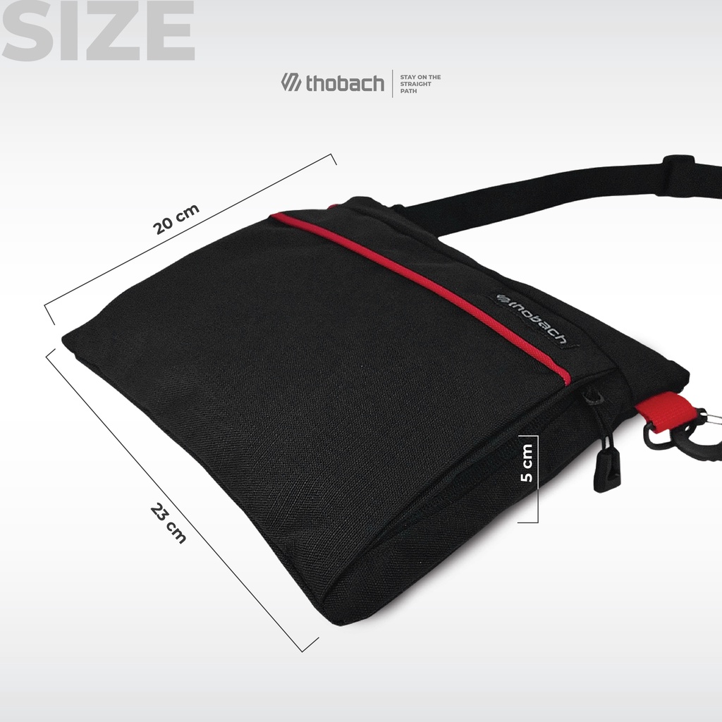 THOBACH-SLING BAG WATERPROOF SPARTA TAS BAHU PRIA WANITA