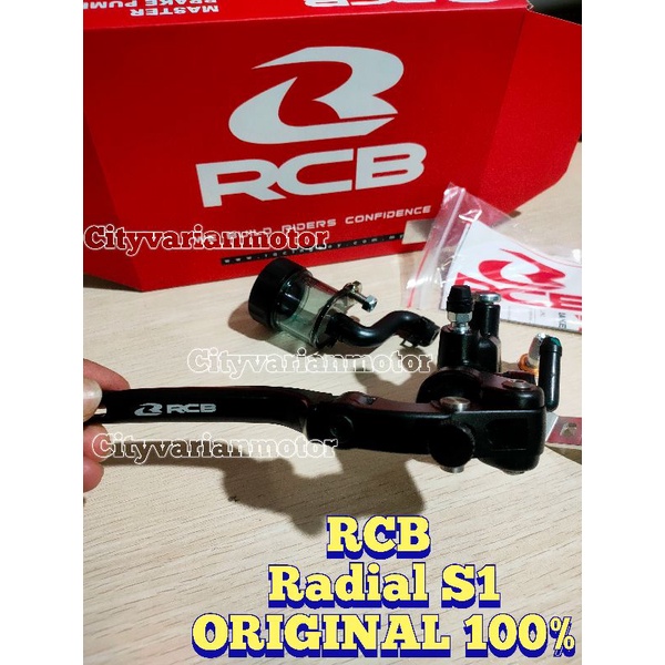 MASTER REM RCB RADIAL S1 14MM KANAN ORIGINAL 100% RCB RADIAL S1