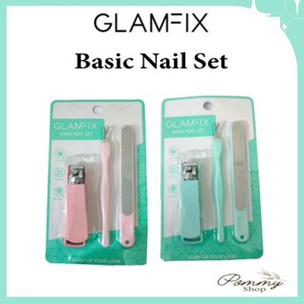 [PREMIUM] [SET GUNTING KUKU] Glamfix Glam Fix Basic Nail Set | Set Gunting Kuku_Cerianti