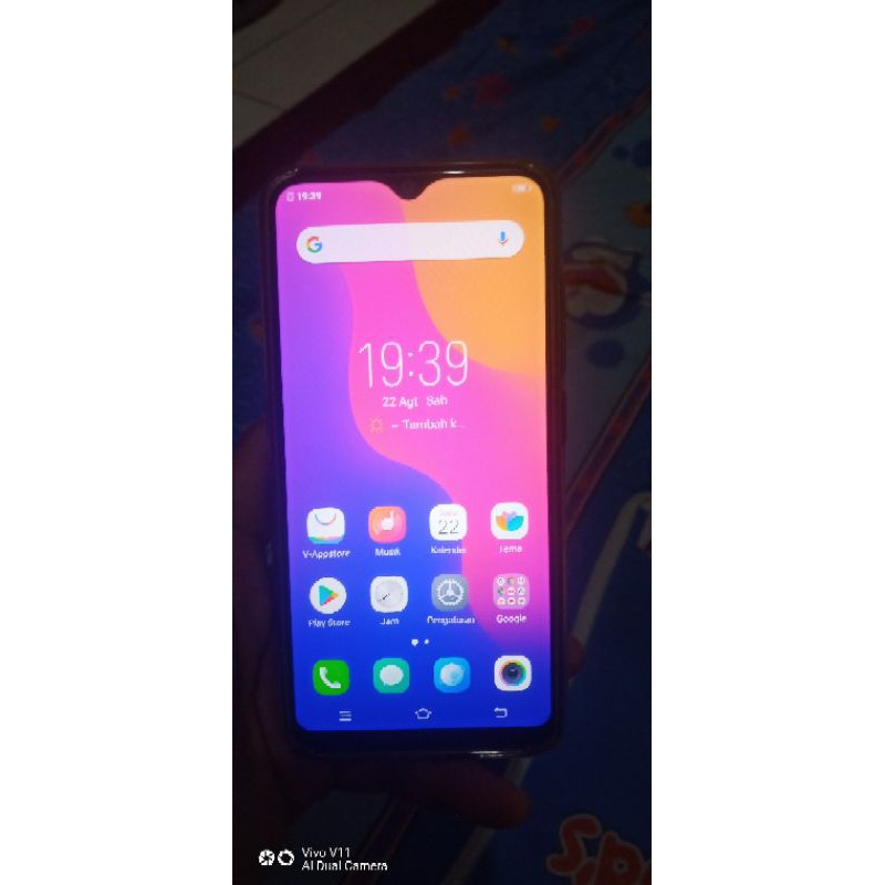 vivo y91c ram 2 memory 32 bekas like new
