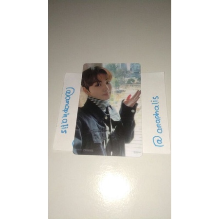 PHOTOCARD LD M2U SELCA BDC JUNGWON ENHYPEN