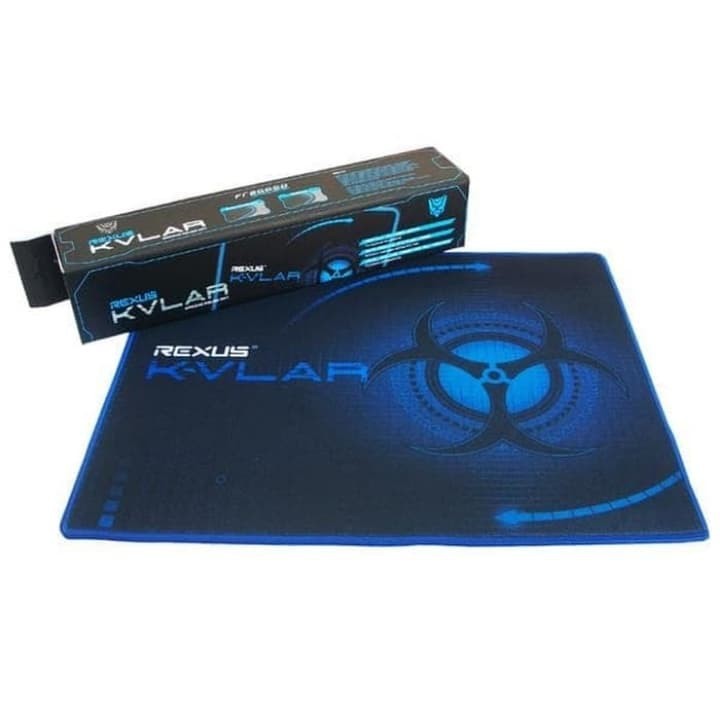 Mouse pad gaming rexus rubber medium Kvlar T3 35x25 - Mousepad mat T-3