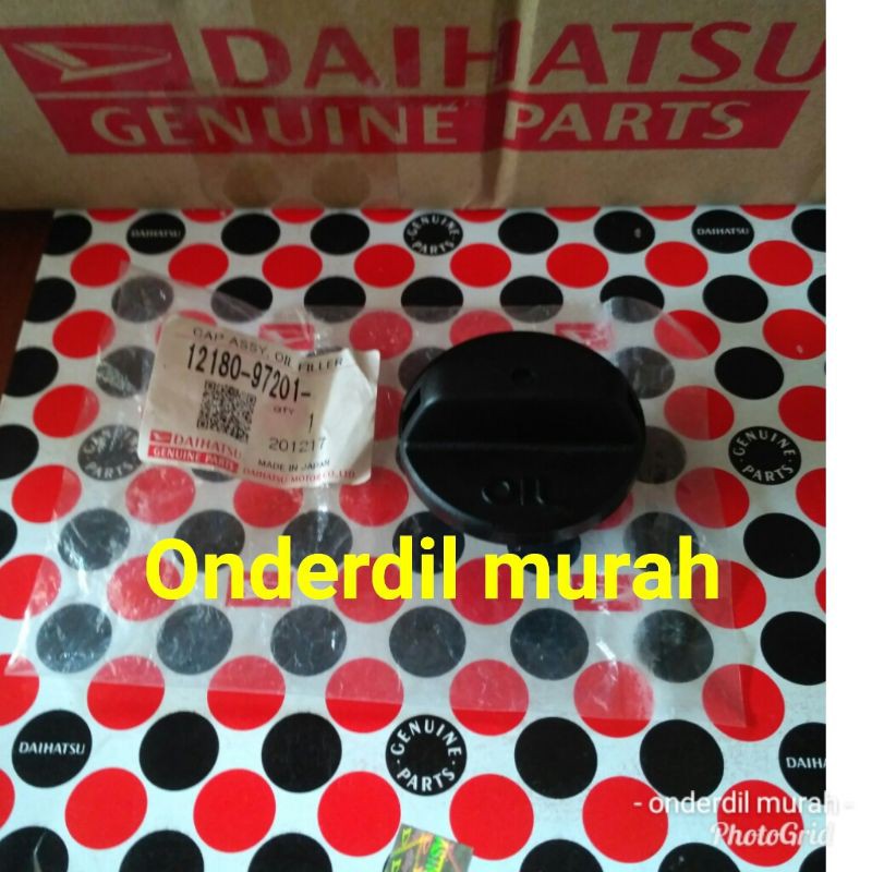 Tutup oli xenia 1000cc ORIGINAL