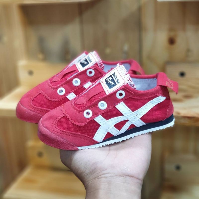 Sneaker sepatu slipon fashion anak anak unisex murah import quality