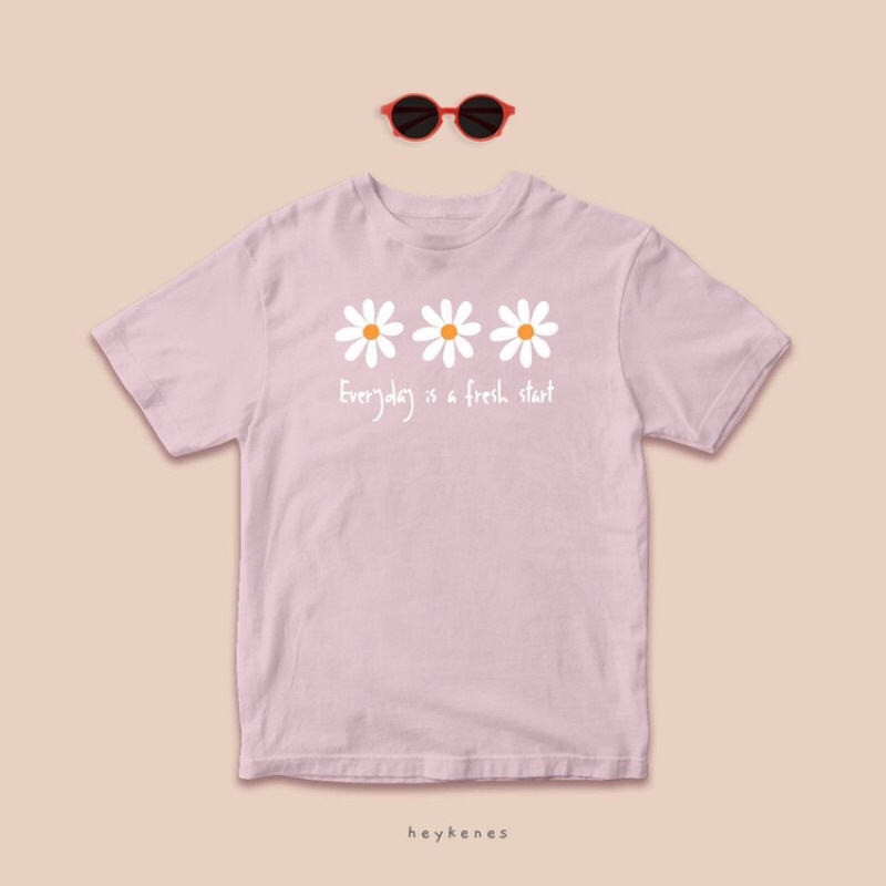 Heykenes Kaos Anak Daisy Cotton 30s