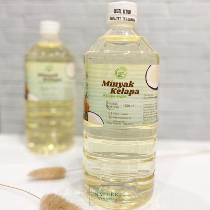 

Minyak Kelapa Lingkar Organik / Cooking Coconut Oil 1 Liter Mpasi Sehat