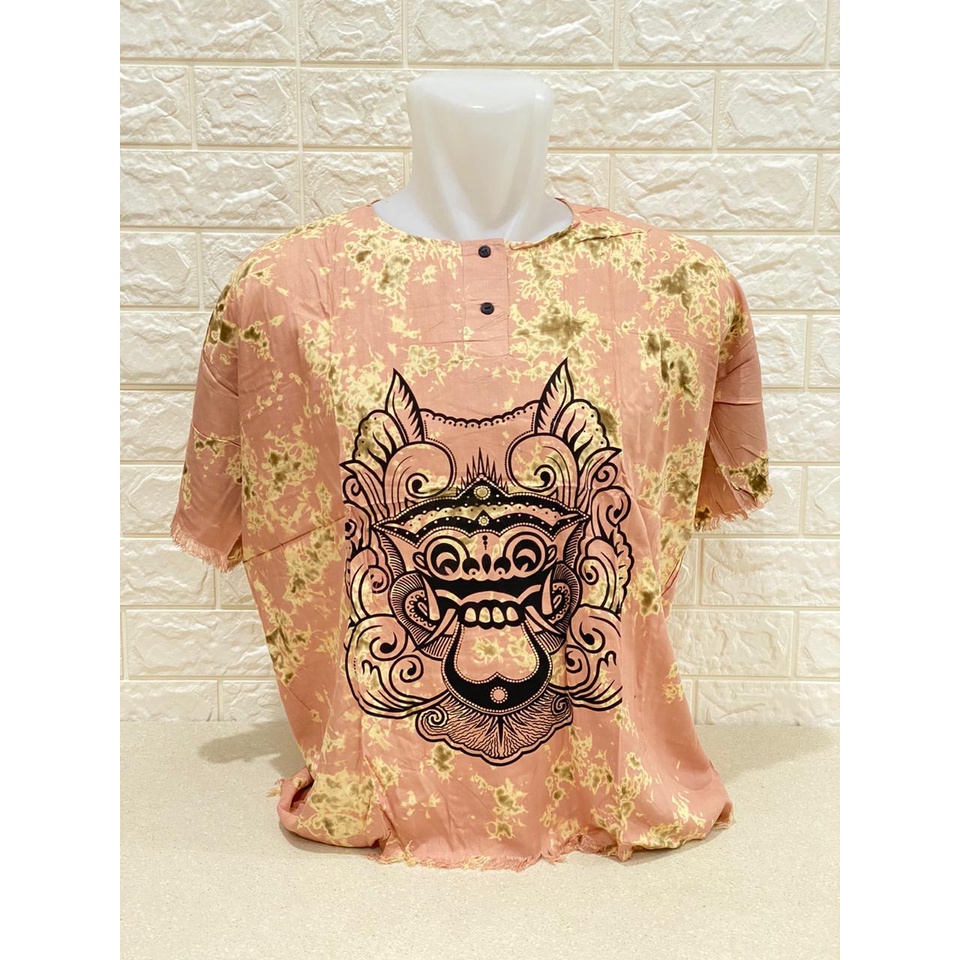 BAJU BALI BARONG ACAK DASAR WARNA ALL SZ