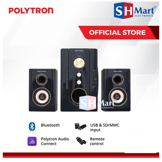 SPEAKER MULTIMEDIA POLYTRON PMA9300 / PMA-9300 SPEAKER BLUETOOTH