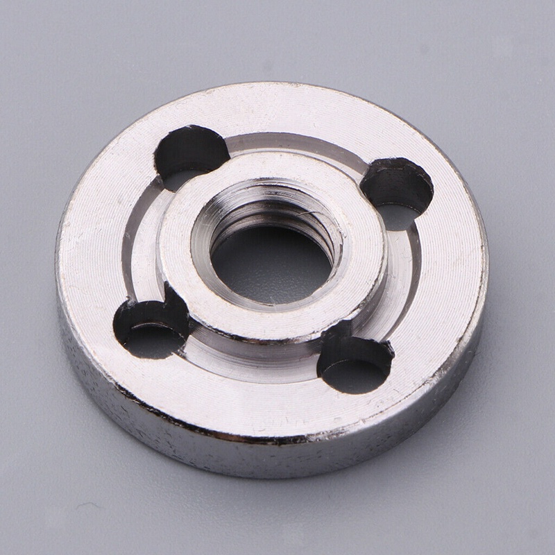 6Pcs Lock Nuts Flange for Makita 9523 Nut Inner Outer Kit Angle Grinder Tool 2 Specifications-Toothless, Toothed