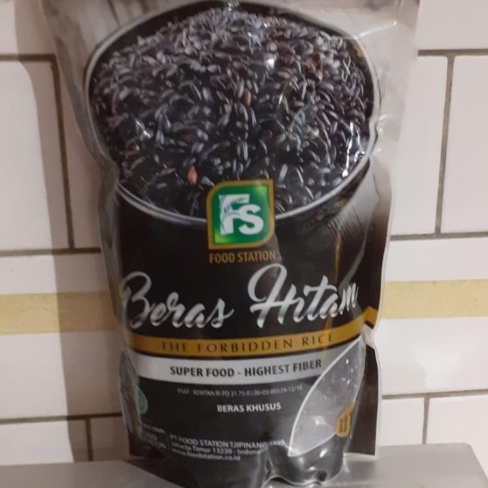 

Food Station Beras Hitam The Forbidden Rice 1kg