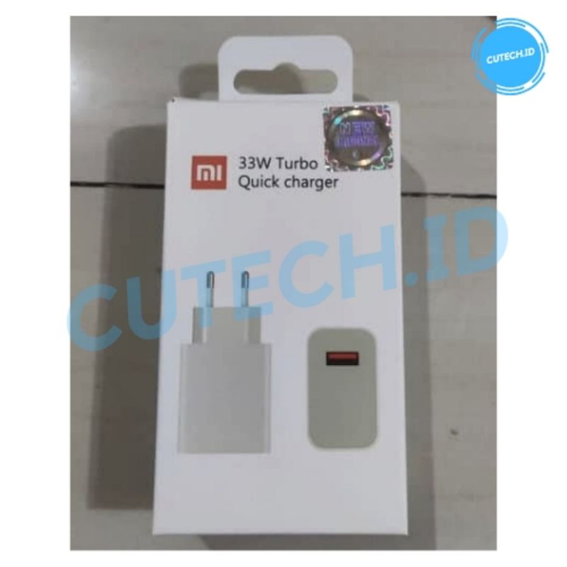 XIAOMI CHARGER 33WATT MI TURBO CHARGE ORIGINAL