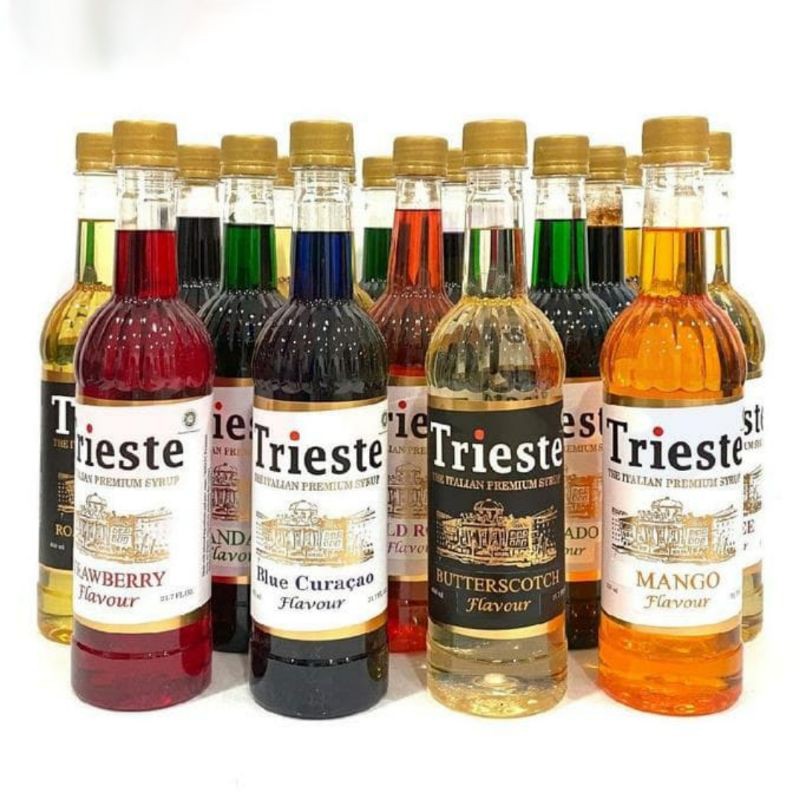 

Syrup Trieste Kemasan 650 Ml Botol Plastik