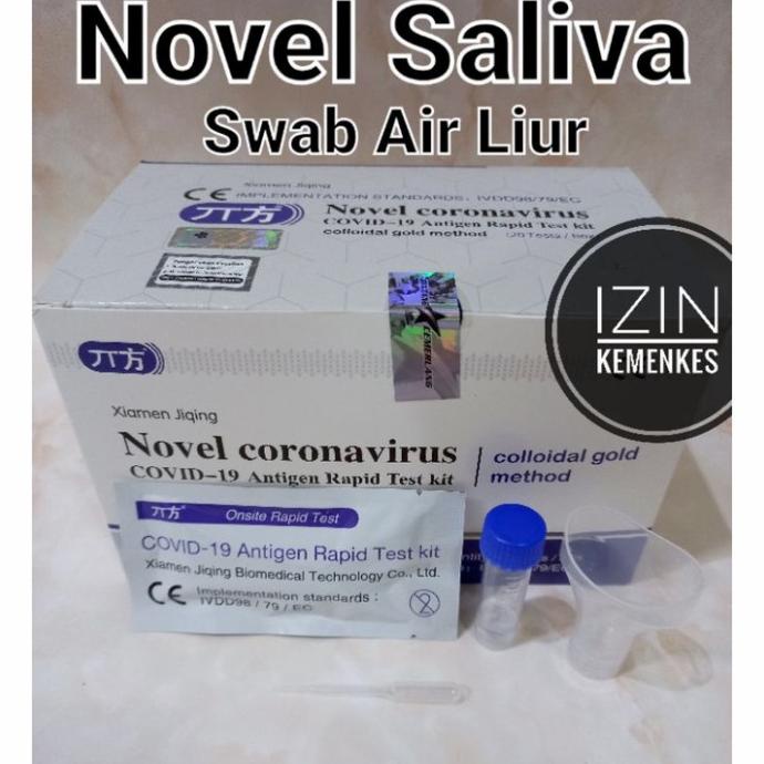 Test Saliva Antigen Novel Kemenkes AKL