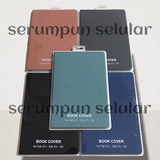 Tab S7 S7+ Book Cover Case Samsung Tab S7 dan Tab S7 Plus