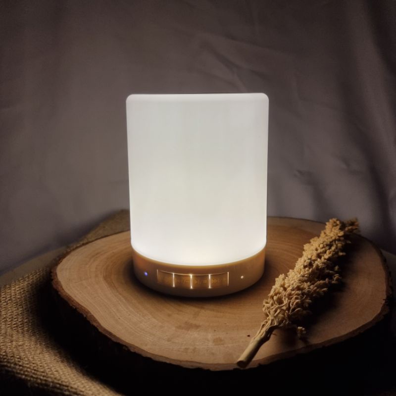 Touch Lamp + Speaker (polos) | Lampu Tidur + Speaker