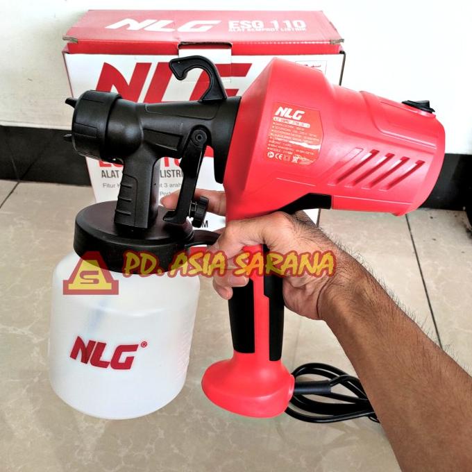 Mesin Semprot Cat Besi Tembok Elektrik Nlg Esg 110 / Spray Gun Listrik