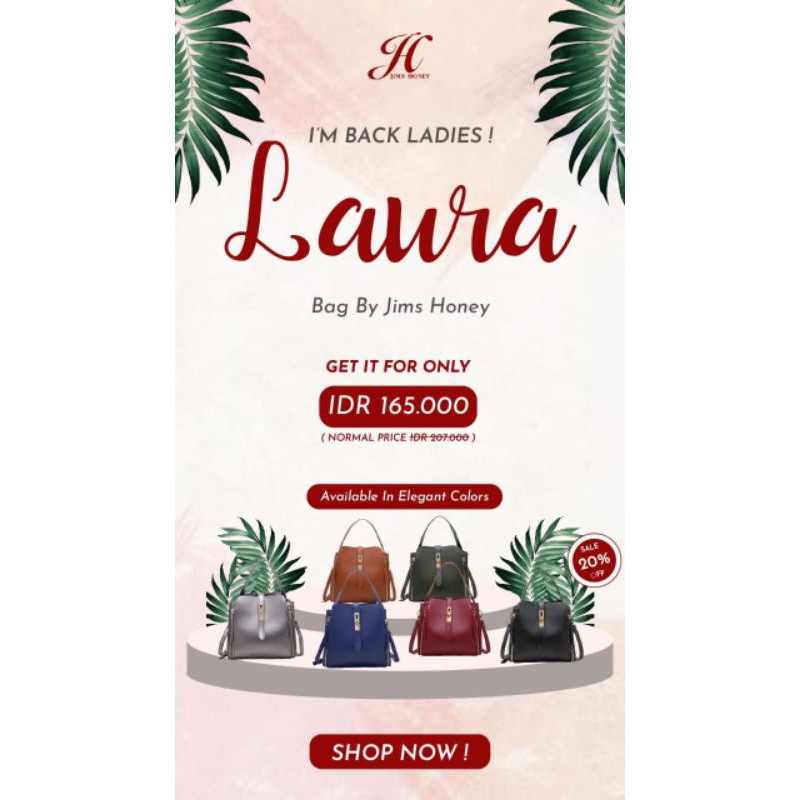 

Laura Bag | Kado ulang tahun | Kado anniversary