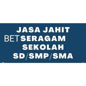 JASA JAHIT BET UNTUK 1 BAJU SERAGAM SEKOLAH