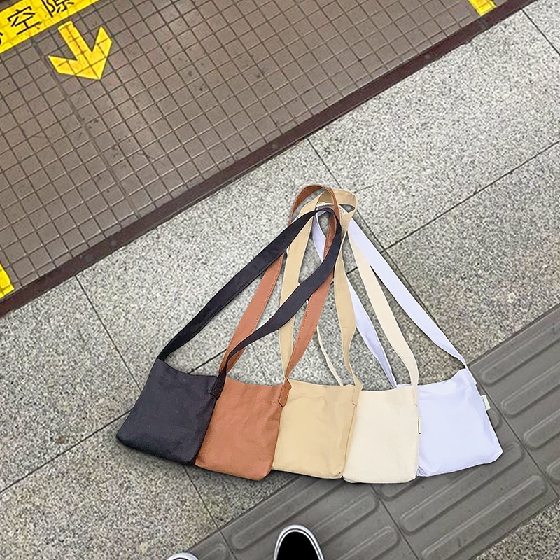 MINI CANVAS BAG - Tas Selempang Kanvas / Sling Bag Canvas