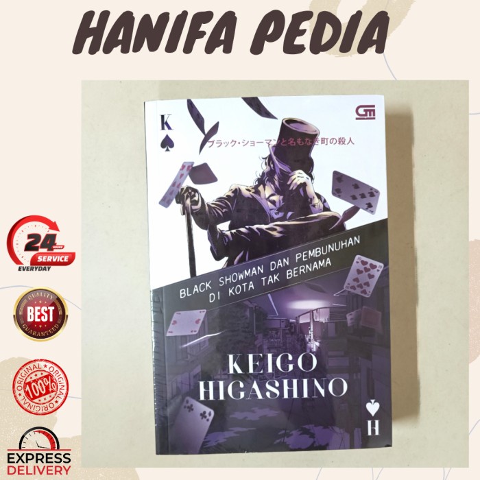 Novel Black Showman Dan Pembunuhan Di Kota Tak Bernama Segel Original