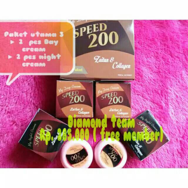 Stokis Cream Zaitun Speed200 1 Paket Free Member Indonesia