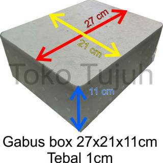 gabus box sushi / styrofoam box sushi / styrofoam kecil