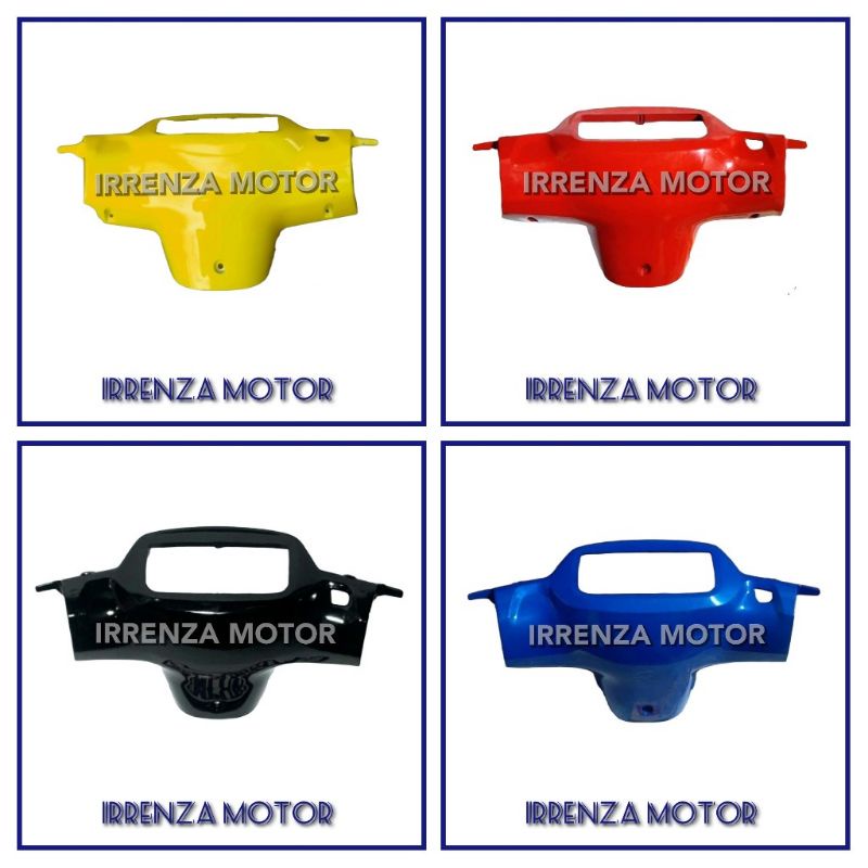 Batok kepala belakang satria lumba satria 2 tak satria kotak hitam biru merah kuning