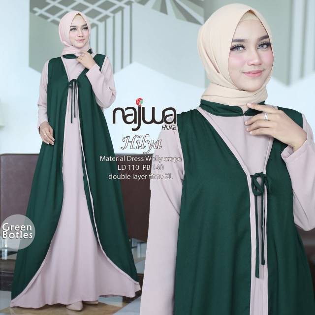 Hilya Dress Najwa Original 2704