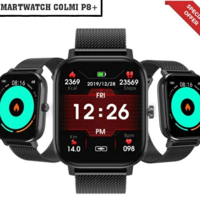 Smartwatch Colmi P8+ GTS Bisa Telephone Clon Amazfit GTS
