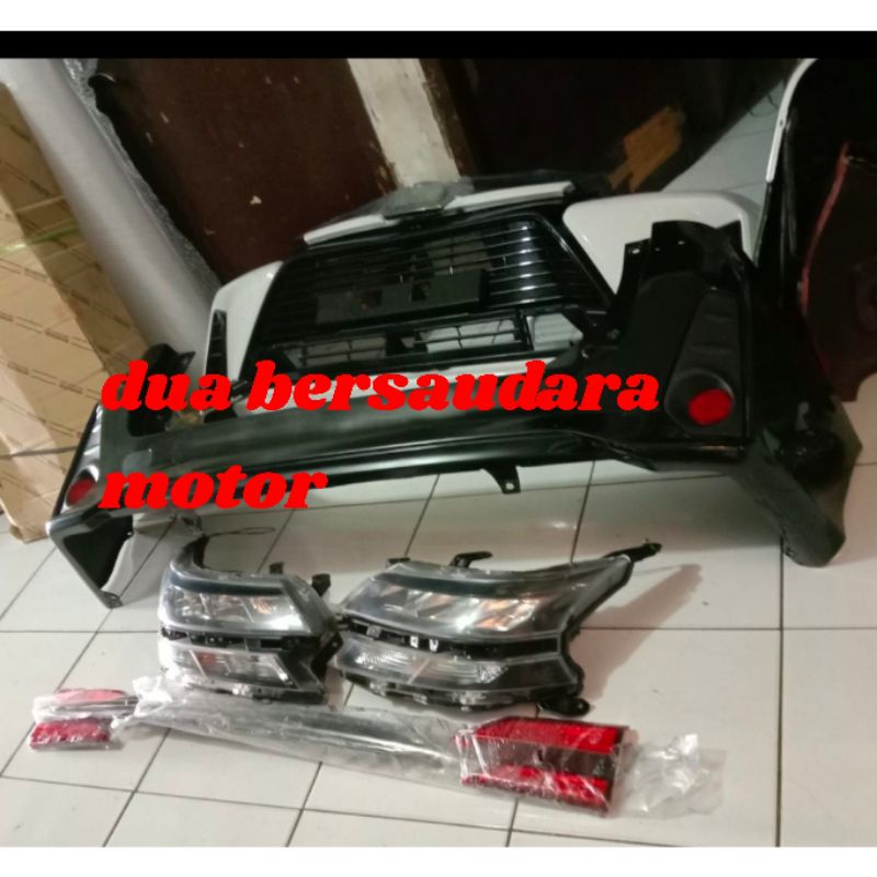 upgrade Avanza Veloz 2016 ke 2020 depan belakang