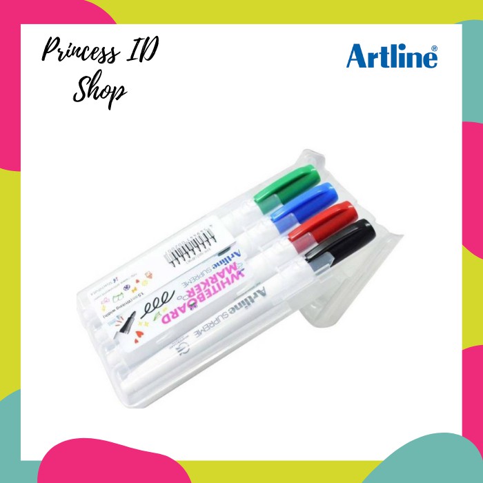 

SPIDOL PAPAN TULIS WHITEBOARD MARKER ARTLINE SUPREME EPF-507/4B