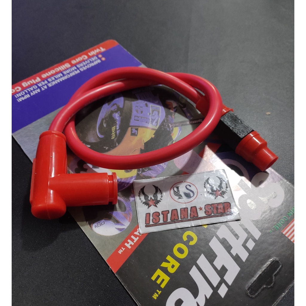 CANGKLONG BUSI RACING ANTI AIR UNTUK MOTOR BEBEK DAN MATIC MERAH