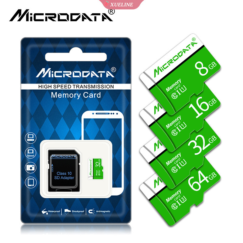 Xueling Orignal Memory Card Micro Sd Uhs1 64gb 32gb 16gb 8gb 4gb Class 10 80mb / S