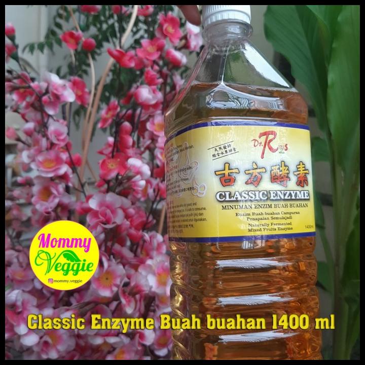 

DISKON TERBATAS !!! CLASSIC ENZYME DR ROS| 1400 ML | KLASIK ENZIM | TANPA PENGAWET TERLARIS