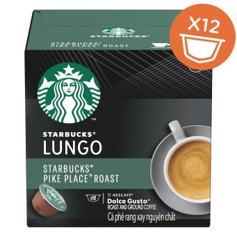

Kopi - Nescafe Dolce Gusto Starbucks Pike Place Roast Lungo Coffee Capsules