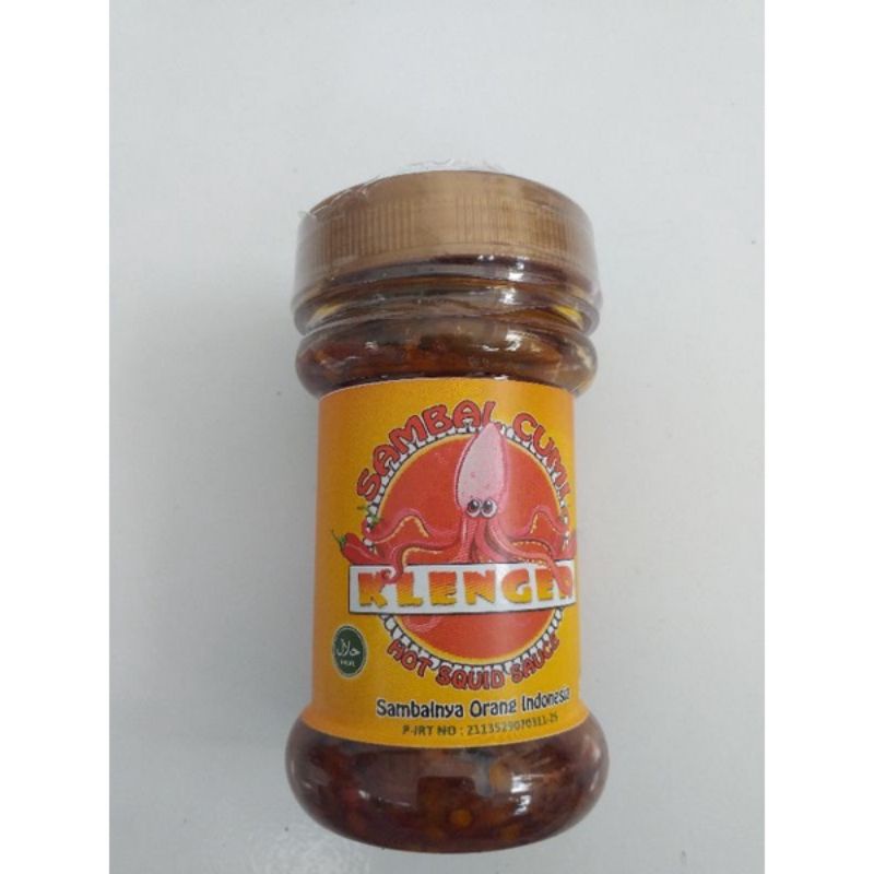 

sambal cumi klenger 170 gr