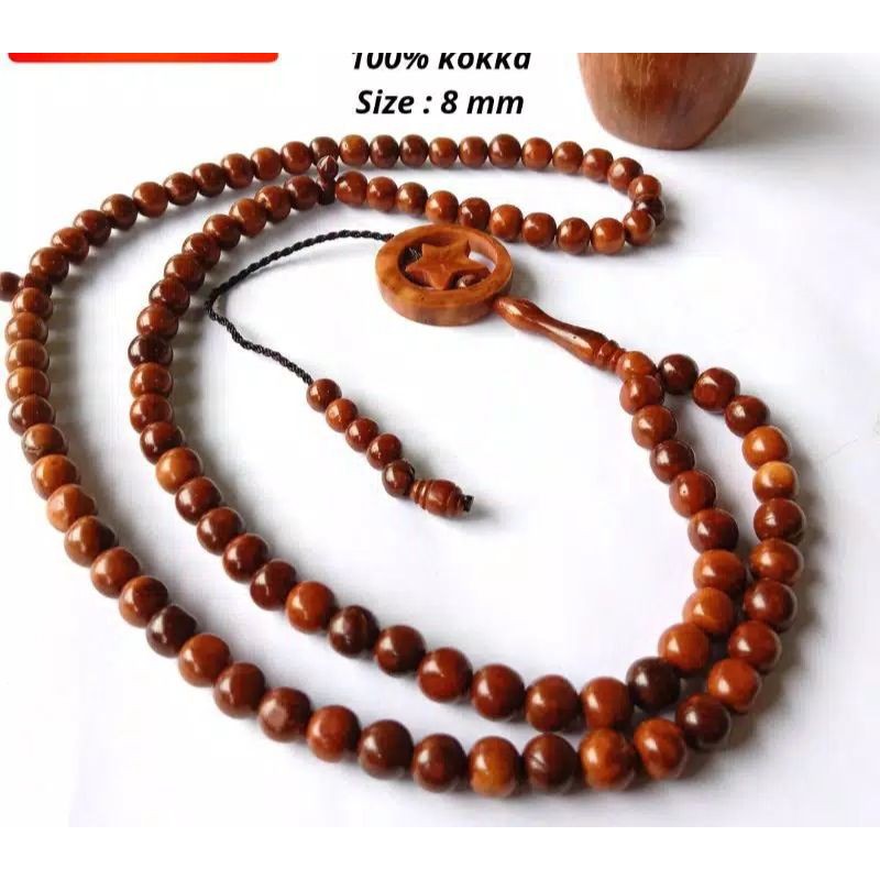 

kaokkah asli 100% ukuran 8 mm