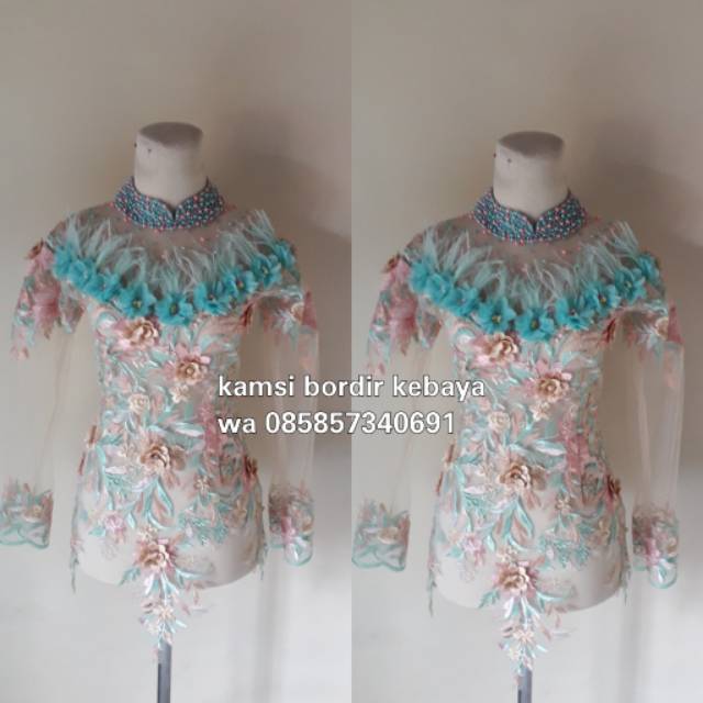 Kebaya brokat modern