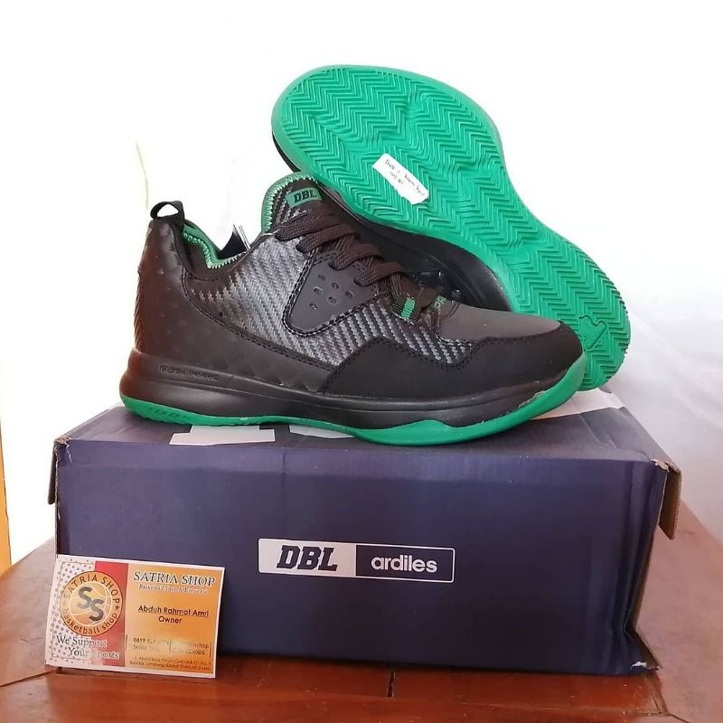 Sepatu Basket Ardiles | DBL Pride 2 | Hitam-Hijau | Original