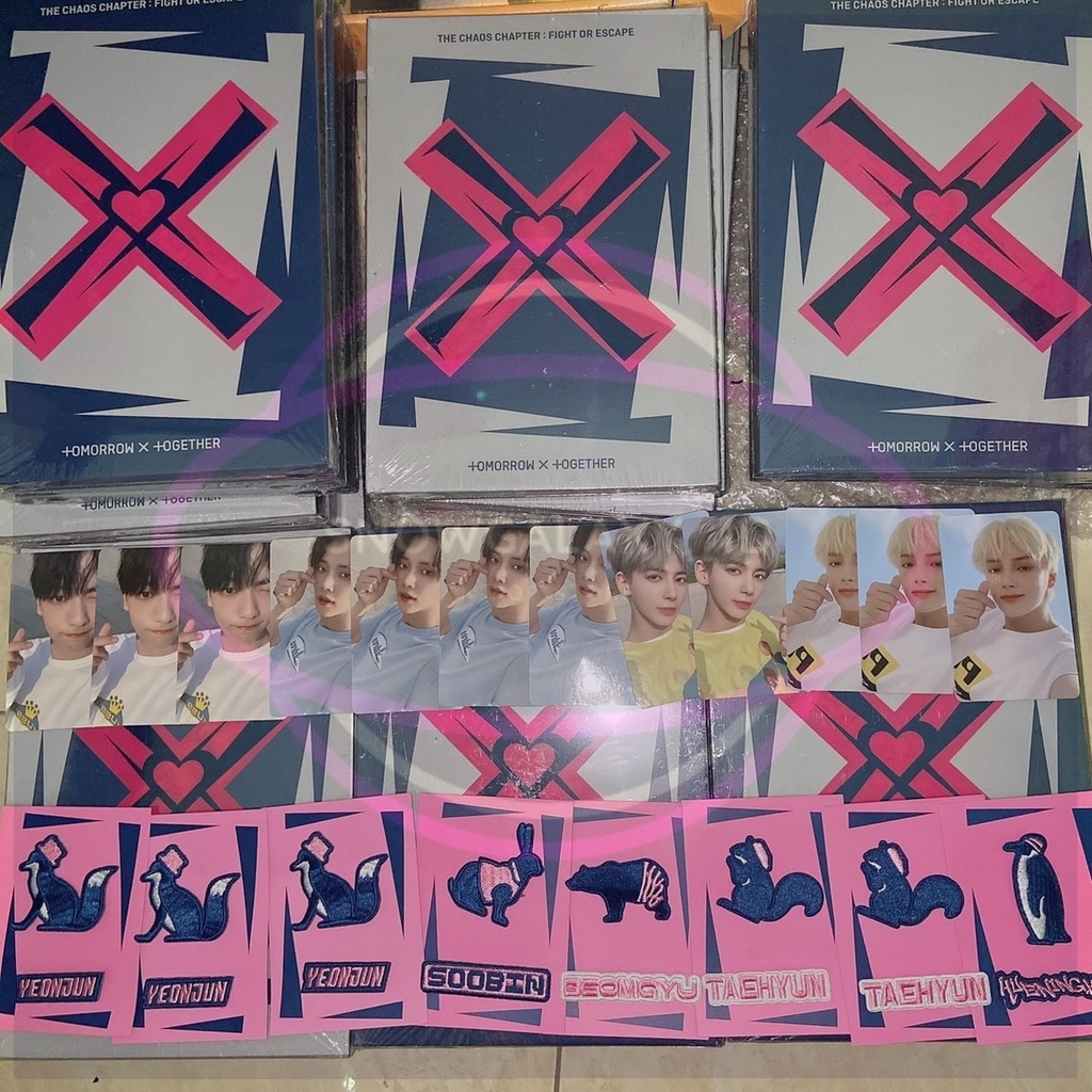 [READY STOCK] PC TXT POB WEVERSE TCCFOE FIGHT OR ESCAPE