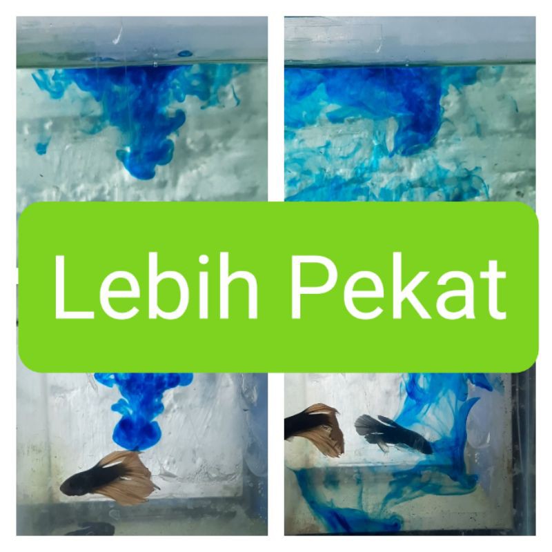 Obat biru Premium Methylene Blue 100 ml | obat ikan cupang Louhan arwana koi Koki sejenis Blitz icht