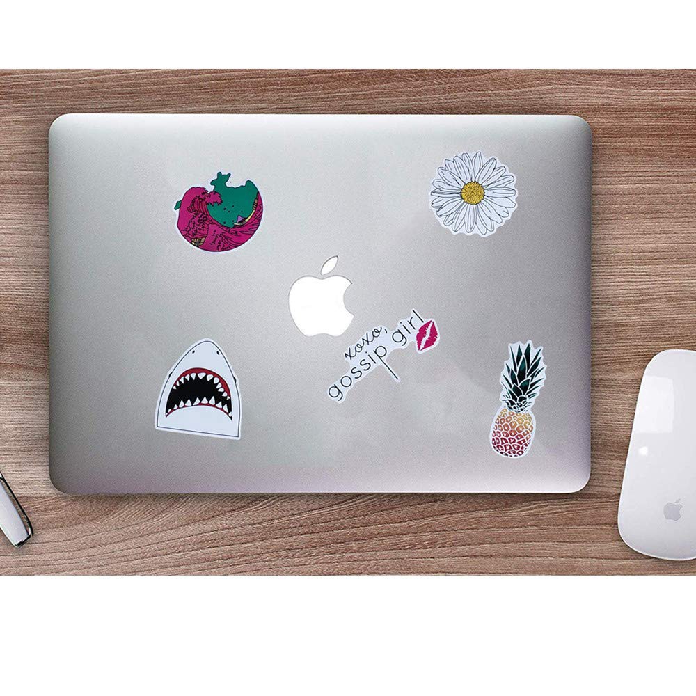 Cool Brand Stickers 100 Pack Decals for Laptop Computer Skateboard Water Bottles Car Teens Sticker
