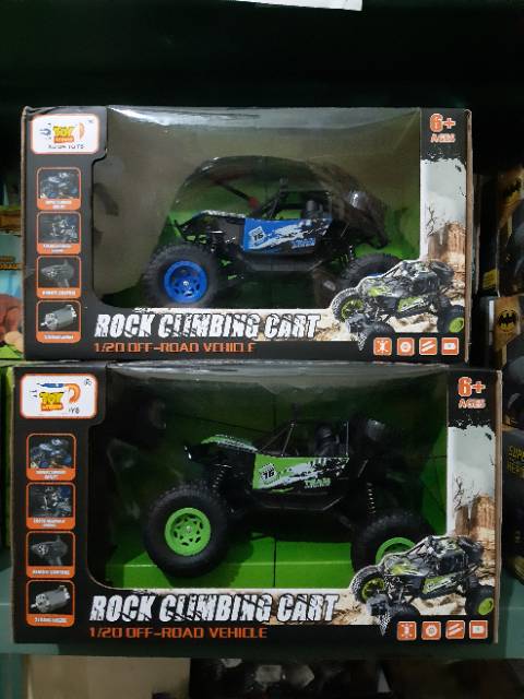 RC Offroad Rock Clawler Alloy Mainan Anak Remote Control Car Edukatif