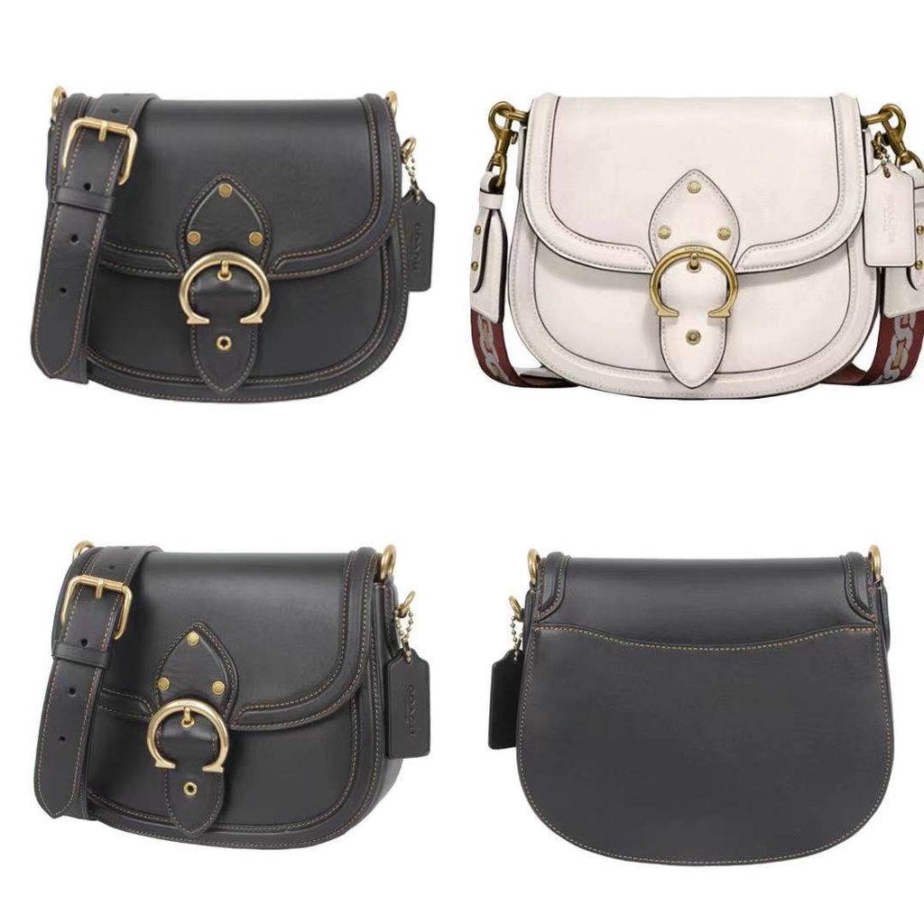 [Instant/Same Day]3738 coach Saddle bag ladies shoulder bag crossbody bag  mab