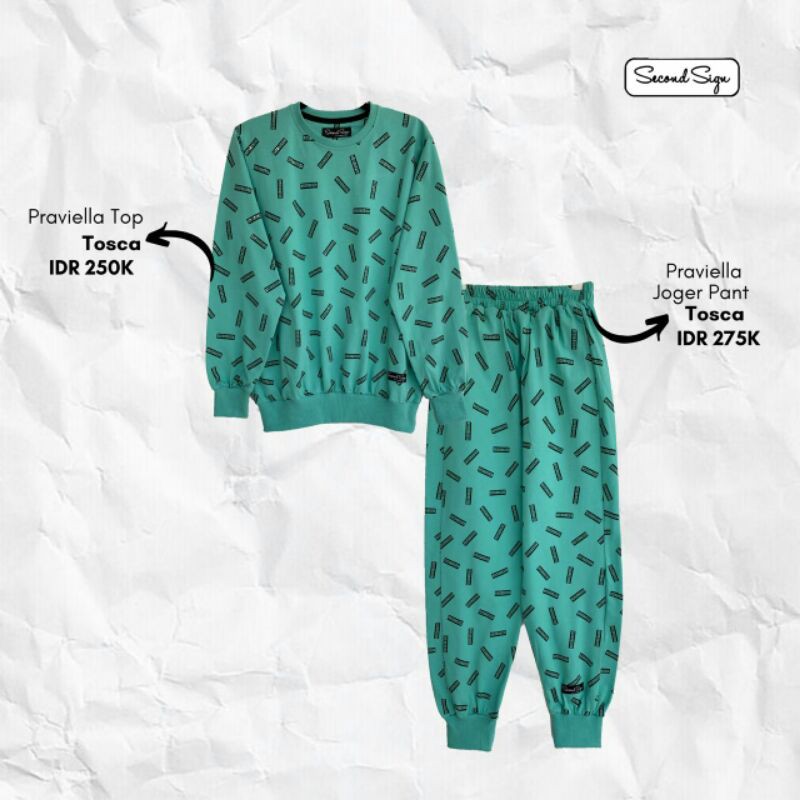 Praviella Top + Joger by Second Sign