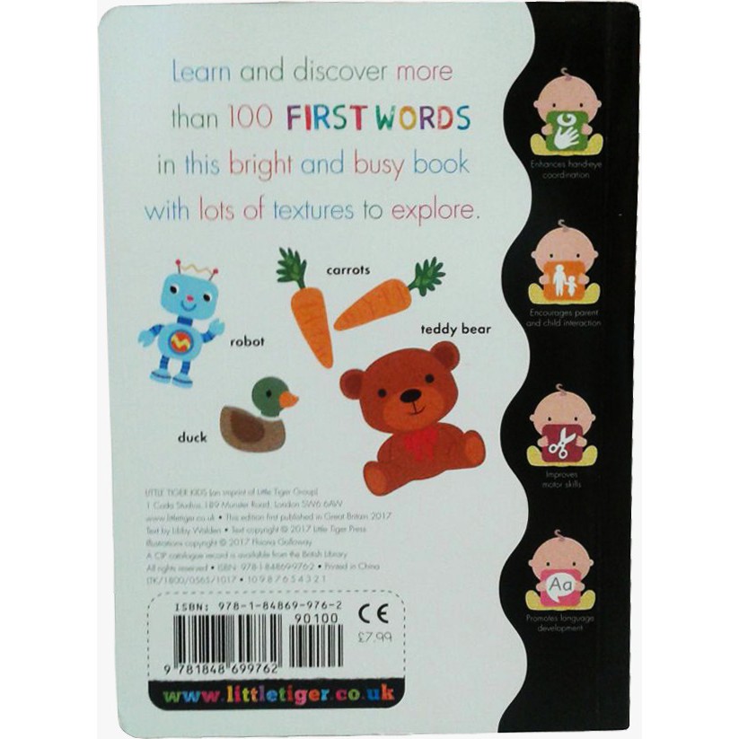 Touch-And-Feel FIRST WORDS a Fun Filled Book of Learning book